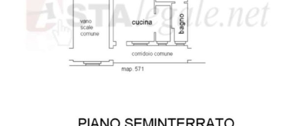 3-salle Appartement à Fiorenzuola d'Arda, Italy No. 95635 28