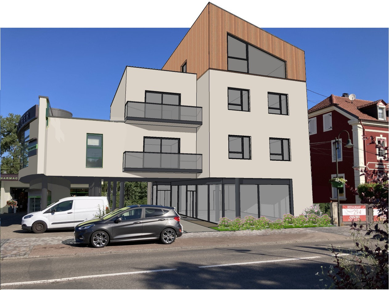 Terreno de 1 habitación en Brunstatt-Didenheim, France No. 247206