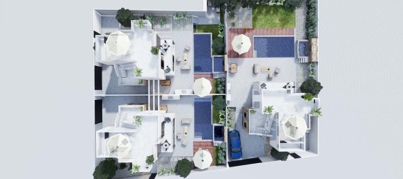 3 غرف نوم فيلا في Torrevieja, Spain رقم 2396 23