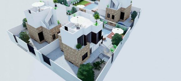 3 غرف نوم فيلا في Torrevieja, Spain رقم 2396 22