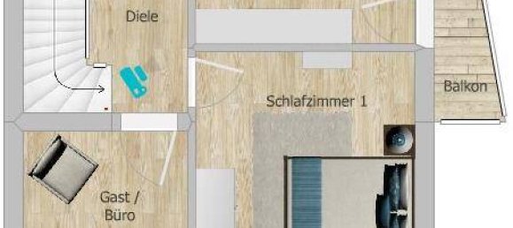 Таунхаус с 7 комнатами в Gunzburg, Германия № 326193 44