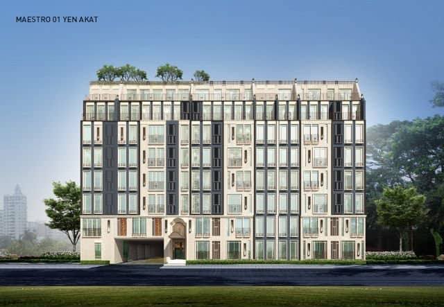 Condominio de 2 dormitorios en Sathon, Thailand No. 66959