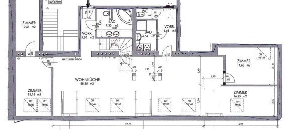 Ático de 3 habitaciónes en Favoriten, Austria No. 248880 33