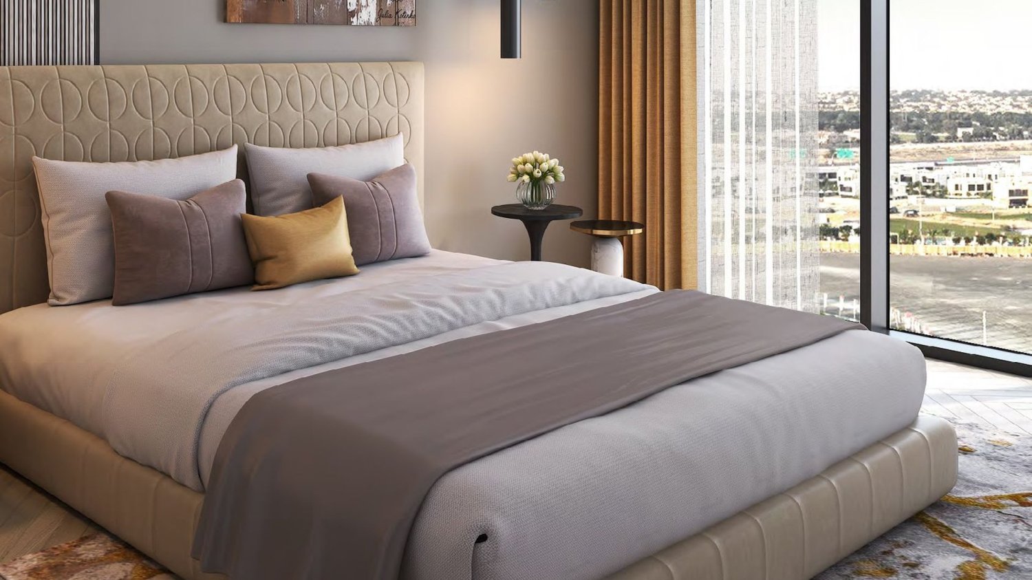 3 Schlafzimmer Wohnung in GOLF GREENS, DAMAC Hills (Akoya by DAMAC), UAE, Nr. 60599