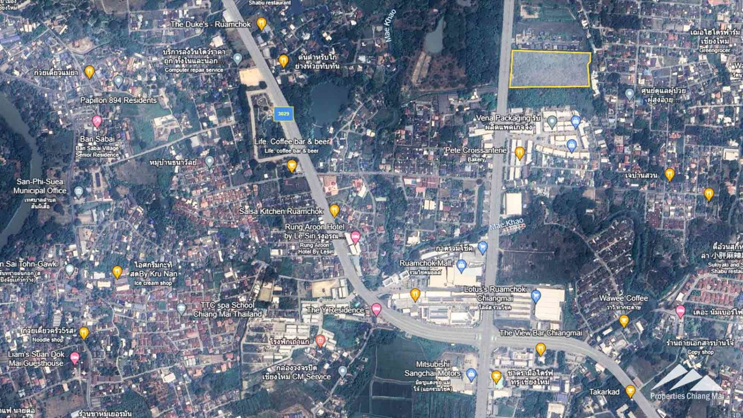 Grundstück in Chiang Mai, Thailand, Nr. 57758