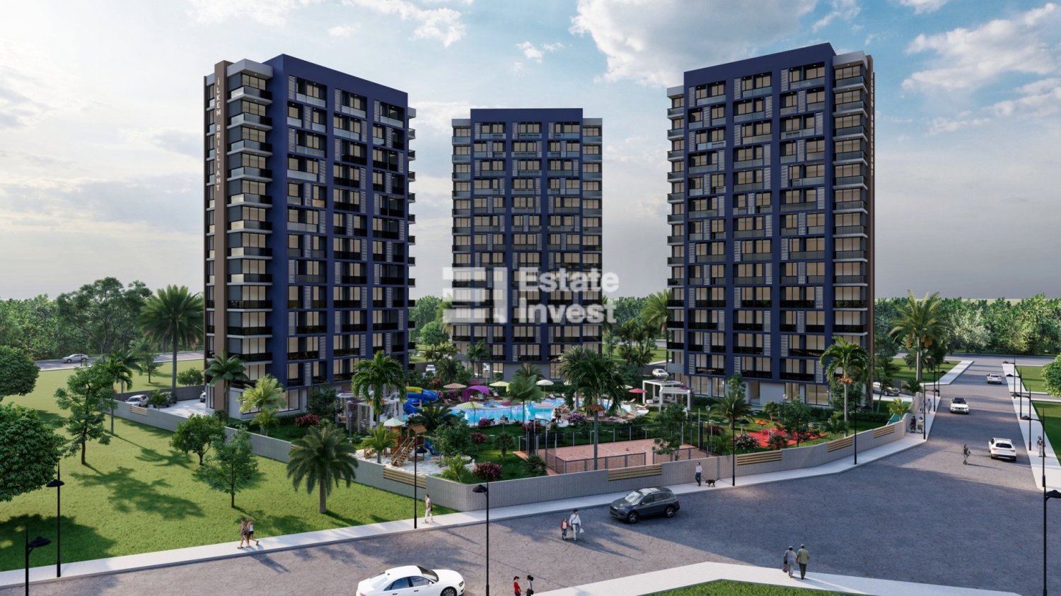 Apartment 1+1 in Mersin, Turkey No. 32160