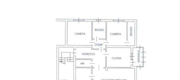 Apartamento de 8 habitaciónes en Udine, Italy No. 12301 10