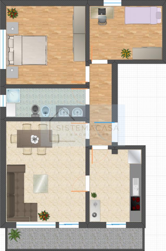 Apartamento de 3 habitaciónes en Cervia, Italy No. 232295