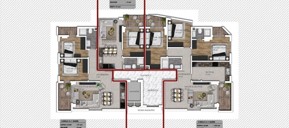 2 rooms Apartment in Mahmutlar, Turkey No. 9936 16