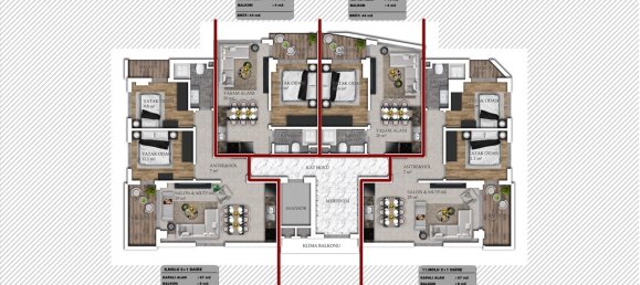 2 rooms Apartment in Mahmutlar, Turkey No. 9936 17
