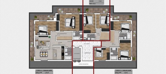 2 rooms Apartment in Mahmutlar, Turkey No. 9936 19