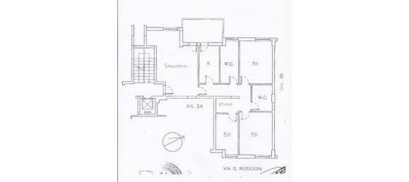 Квартира с 3 спальнями в Рим, Италия № 252341 8