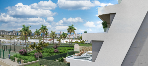 2 chambres Appartement à Finestrat, Spain No. 3740 12