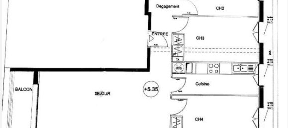 3 bedrooms Apartment in Bondy, France No. 187574 13