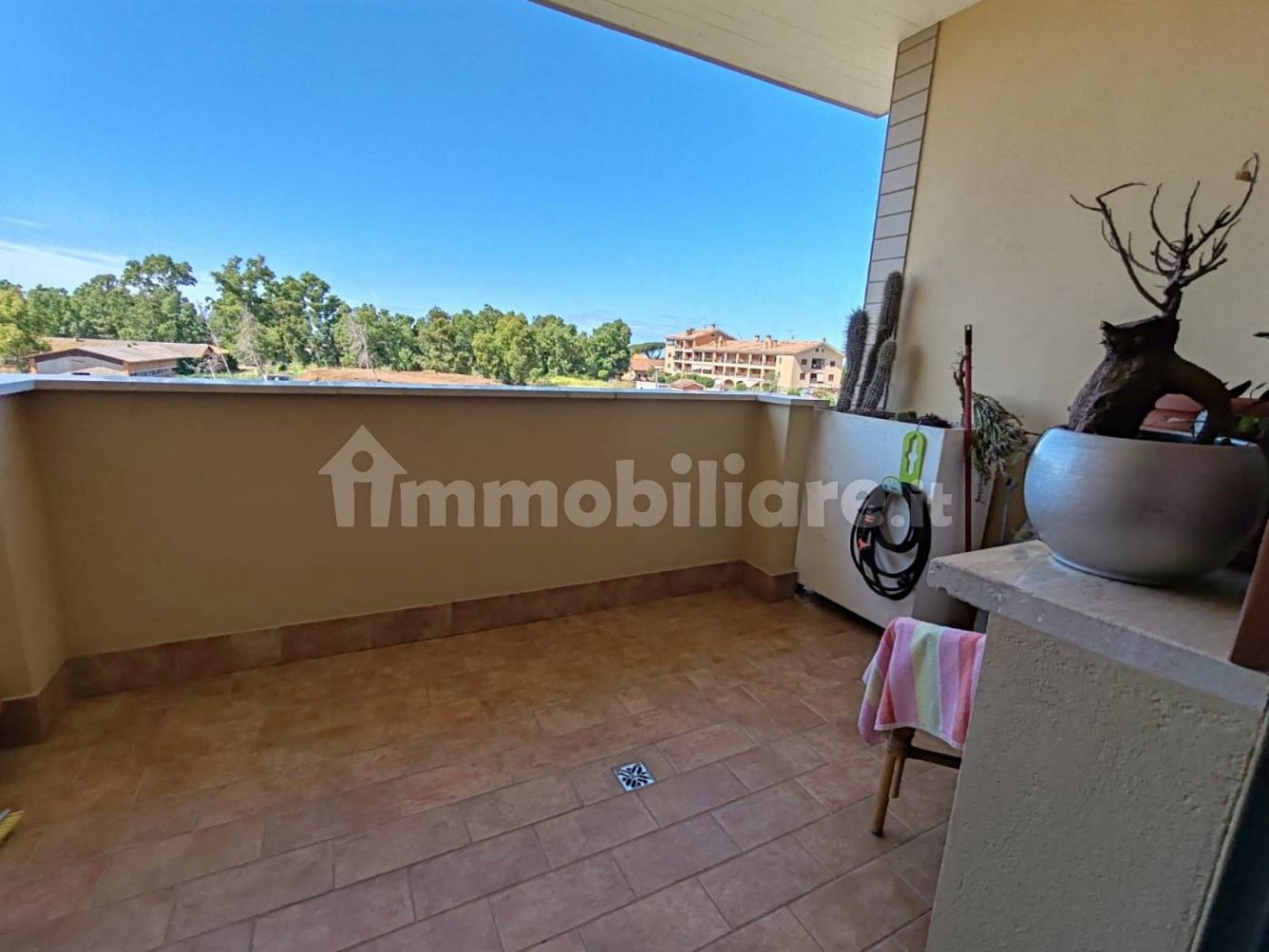 Пентхаус с 1 спальней в Фьюмичино, Италия № 375306