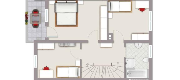 Таунхаус с 4 комнатами в Gunzenhausen, Германия № 340705 4