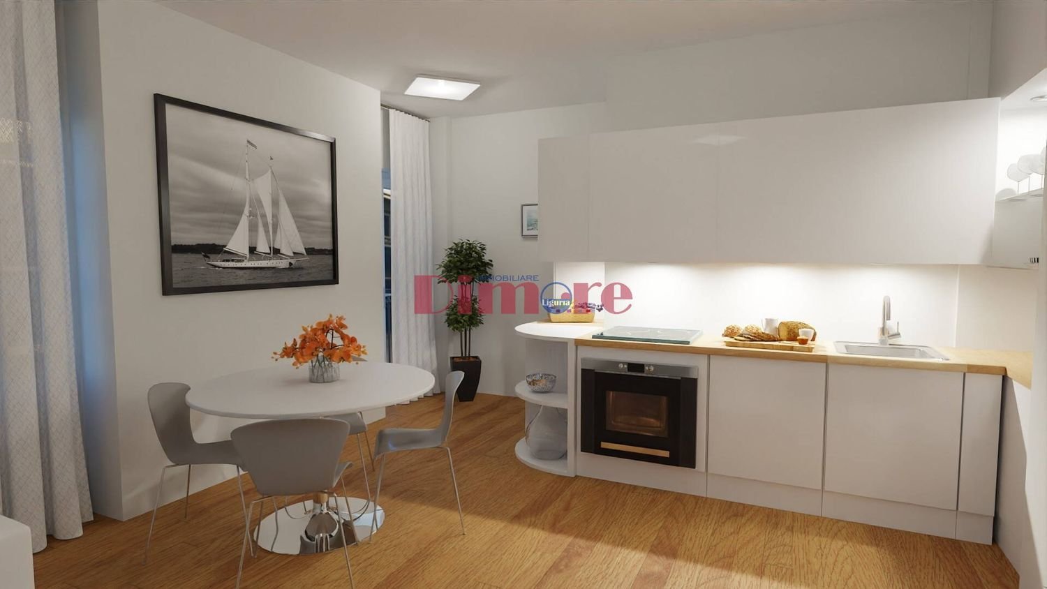 3غرفة شقة في Alassio, Italy رقم 275417