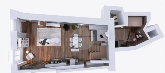 2 rooms Apartment in Perugia, Italy No. 354864 7