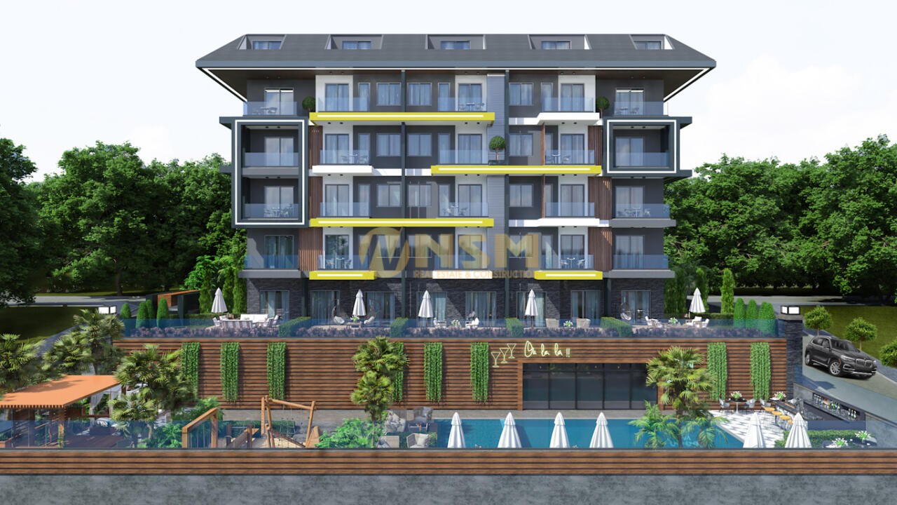 Apartment 1+1 in Alanya, Turkey No. 5304