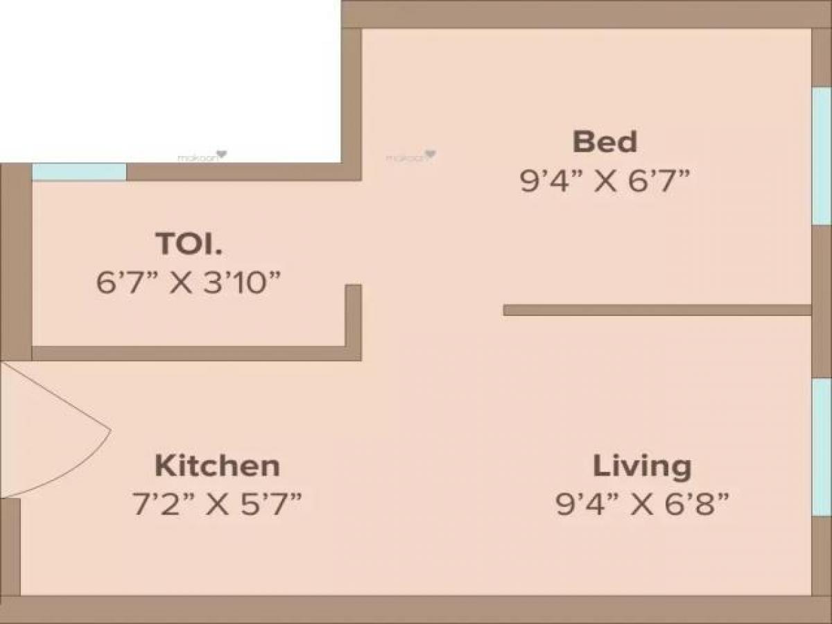 استوديو في Mumbai, India رقم 5808