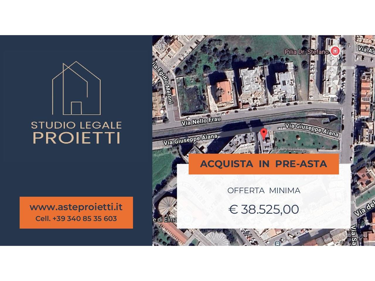 Entrepôt à Elmas, Italy 64m² No. 308390