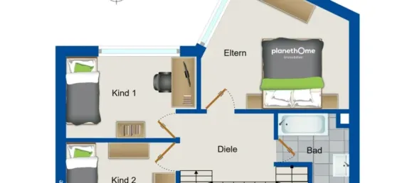 4غرفة تاون هاوس في Rudow, Germany رقم 111836 17
