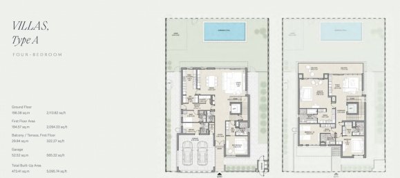 4 chambres Villa à Mohammed Bin Rashid City, UAE No. 12150 2