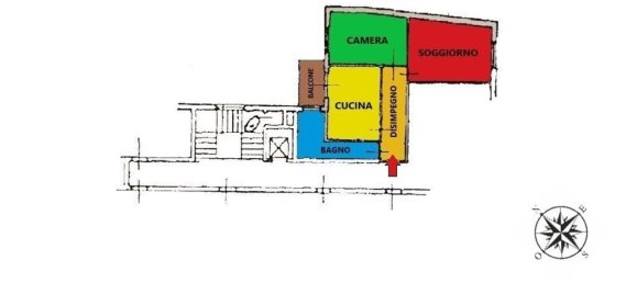 3 rooms Apartment in Sanremo, Italy No. 302738 35