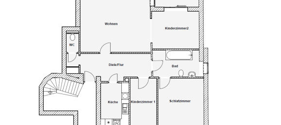 2 Schlafzimmer Wohnung in Bremen, Germany, Nr. 40468 21