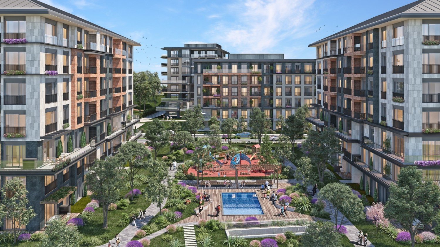 Apartamento 3+1 em Istanbul, Turkey N.º 25306