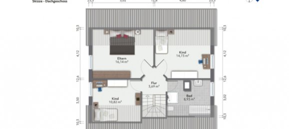 3 غرف نوم منزل في Unna, Germany رقم 167916 6