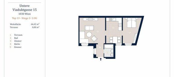 2-salle Appartement à Vienna, Austria No. 241283 13