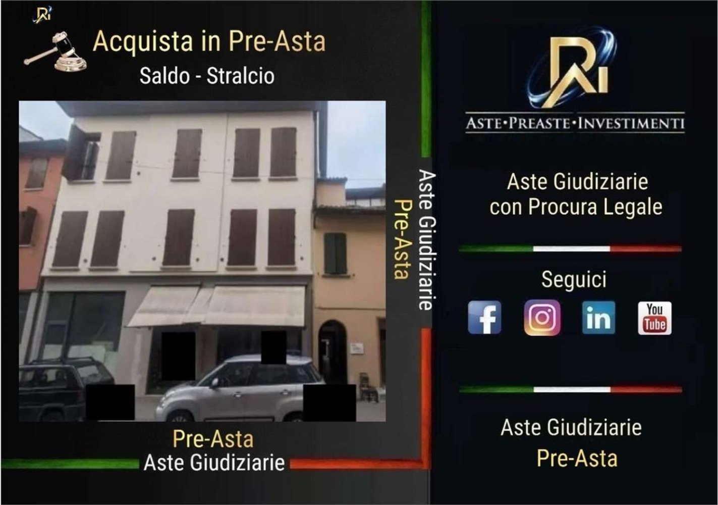 Квартира с 2 комнатами в Мельдола, Италия № 15937