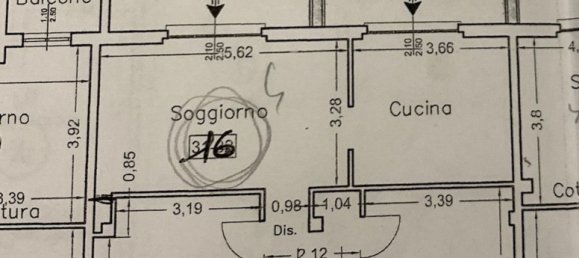 4 rooms Apartment in Pozzolo Formigaro, Italy No. 152303 21