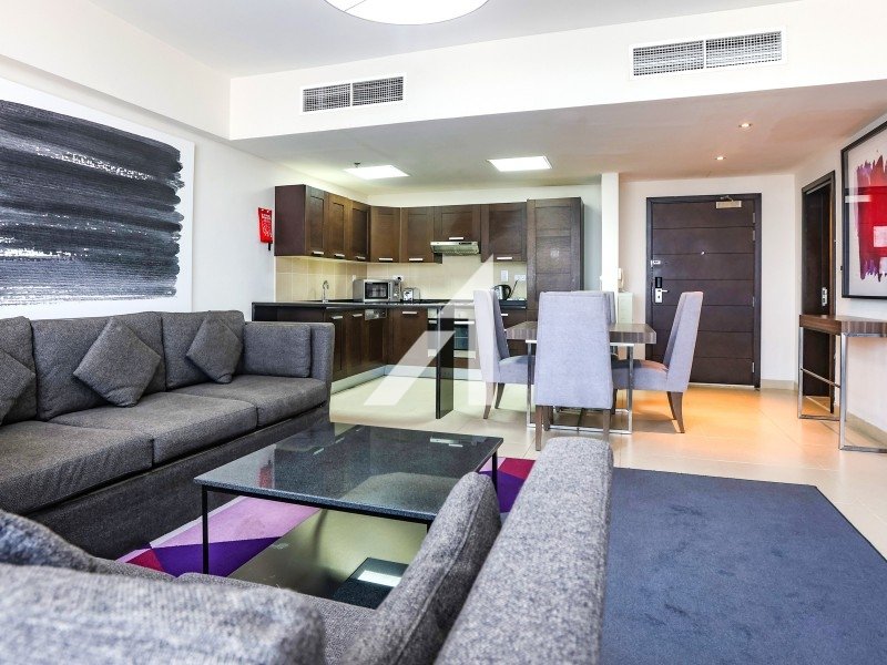 Апартаменты в отеле с 1 спальней в Дубай, ОАЭ № 35764