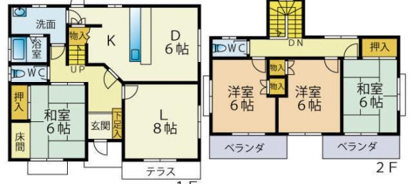 Casa de 5 dormitorios en Fukuoka, Japan No. 6012 2