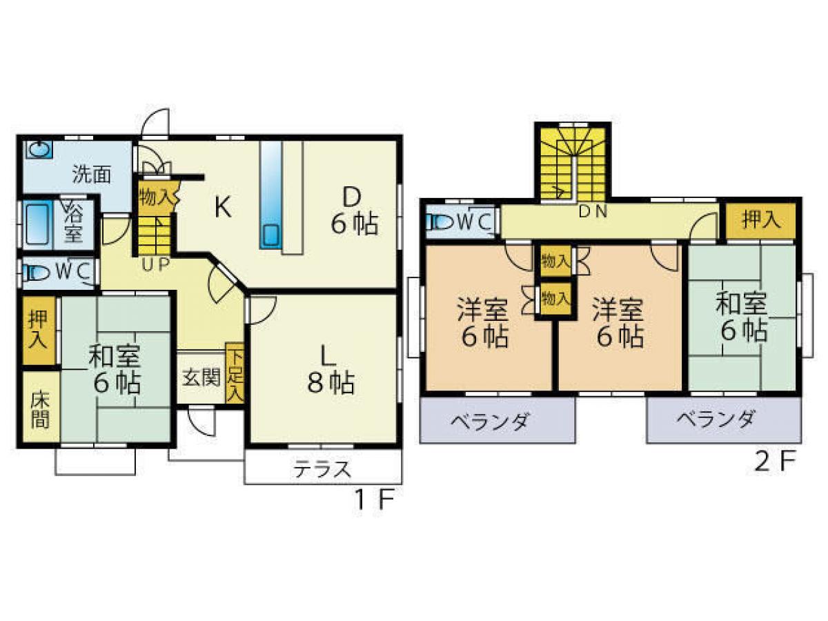 Casa de 5 dormitorios en Fukuoka, Japan No. 6012