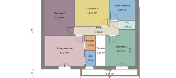 Grundstück in Carrieres-sur-Seine, France 485m², Nr. 182863 4