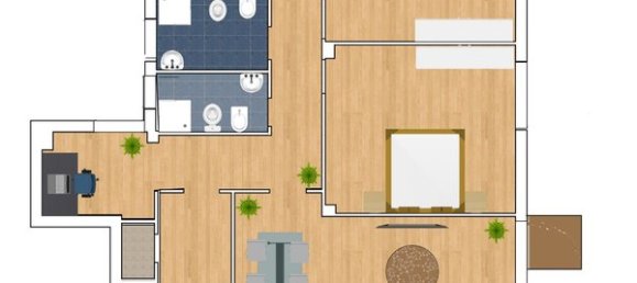 4 rooms Apartment in Rome, Italy No. 69845 11