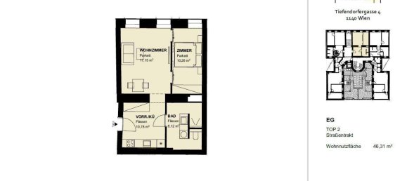 2-salle Appartement à Penzing, Austria No. 252825 16