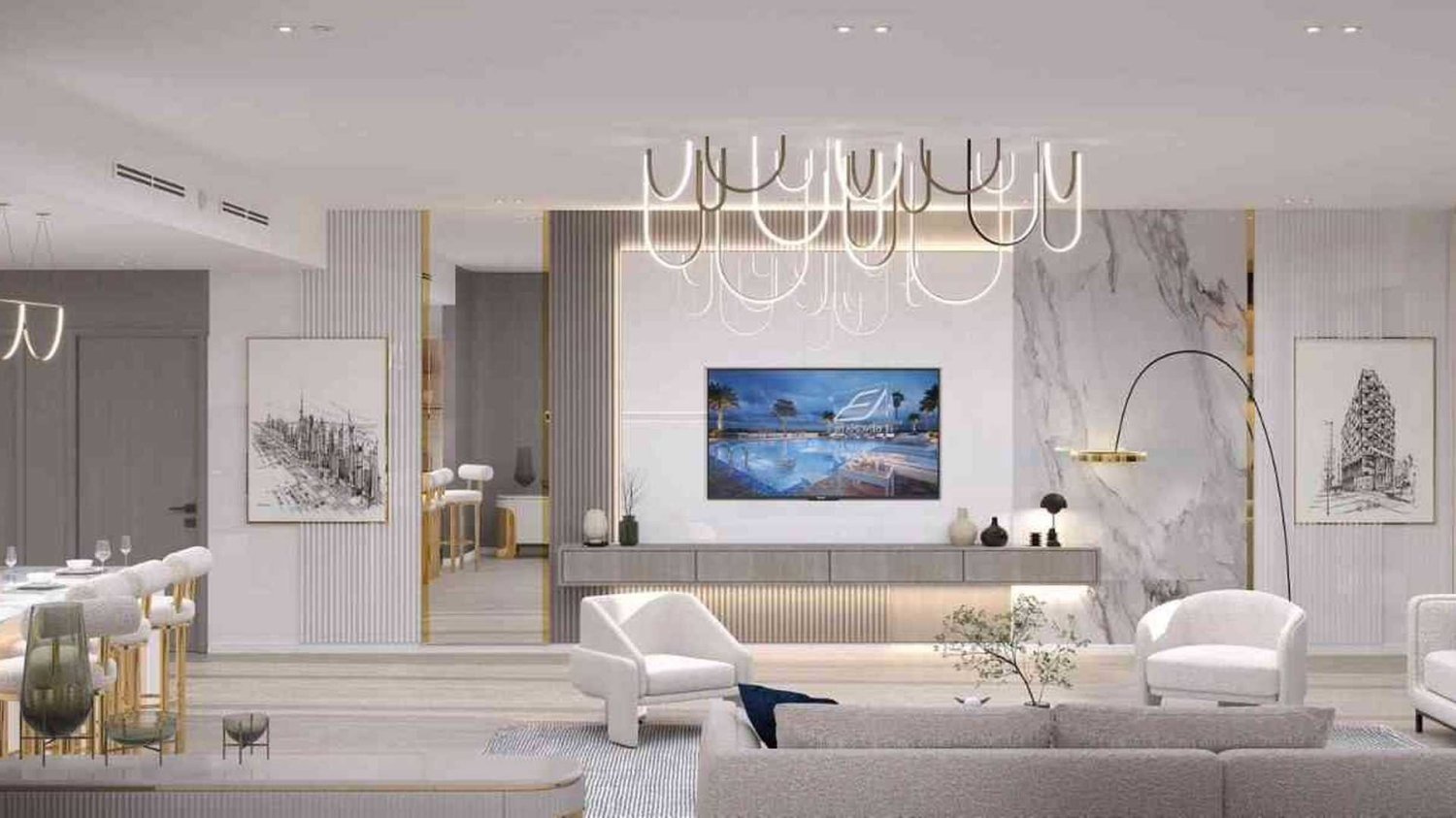 2 غرف نوم شقة في BINGHATTI CRESCENT, دائرة قرية جميرا, UAE رقم 60249