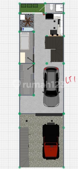 3 Schlafzimmer Haus in Grogol Petamburan, Indonesia, Nr. 2000
