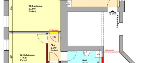2 rooms Apartment in Ottakring, Austria No. 2137 11
