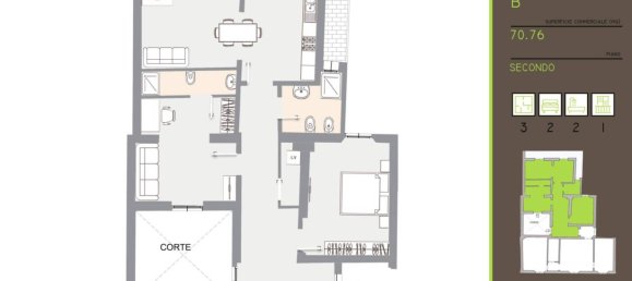 2 bedrooms Apartment in Florence, Italy No. 330112 14