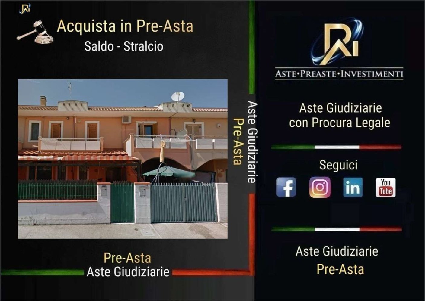 Apartamento de 3 habitaciónes en Margherita di Savoia, Italy No. 218690