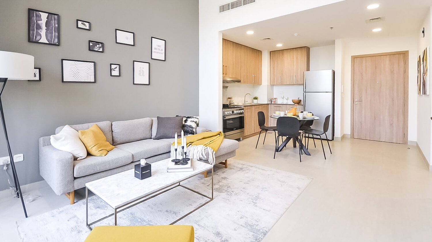 Apartamento T2 em RAWDA II, Town Square, UAE N.º 58559