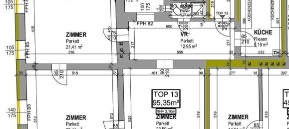 Imóvel comercial em Leopoldstadt, Austria 95 m² N.º 143913 14