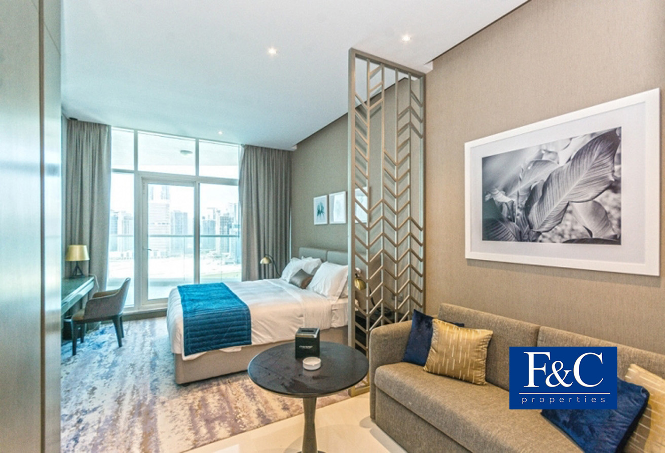 Студия в DAMAC MAISON PRIVE, Бизнес-Бэй, ОАЭ № 57845