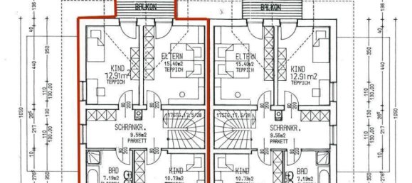 Таунхаус с 4 комнатами в Браунау ам Инн, Австрия № 230686 18