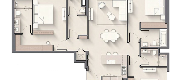 Студия в Dubai South (Dubai World Central), ОАЭ № 121102 10